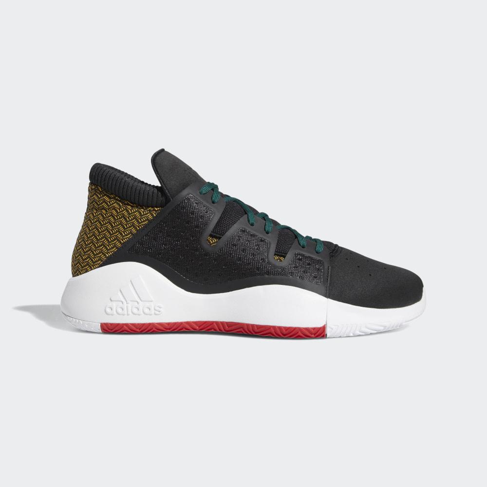 Adidas Pro Vision Férfi Kosárlabda Cipő Fekete/Arany/Fehér Akció 129703-MPY